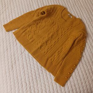 Madewell Open-Side Bobble Pullover Sweater